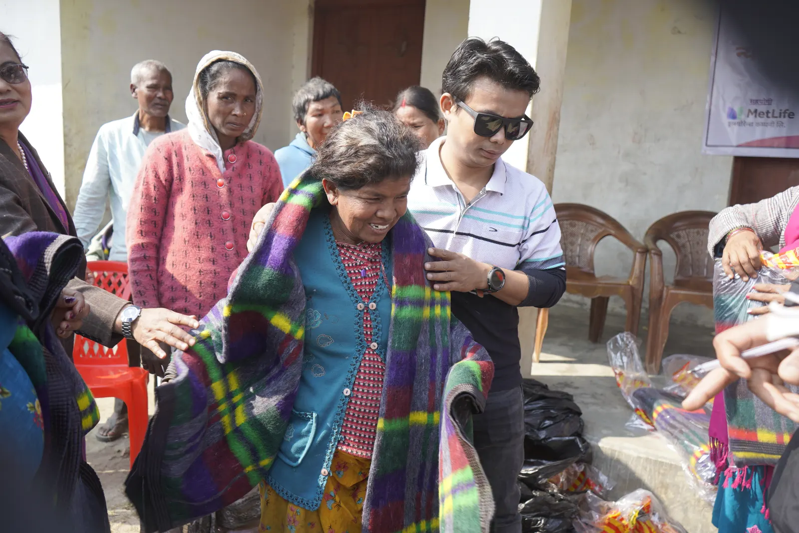 Warm Clothing Distribution Program by FORWARD with Support from MetLife 26