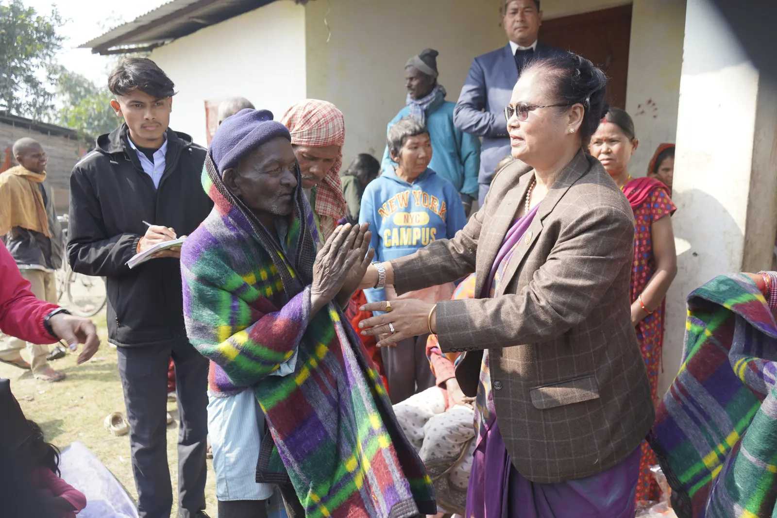 Warm Clothing Distribution Program by FORWARD with Support from MetLife 25