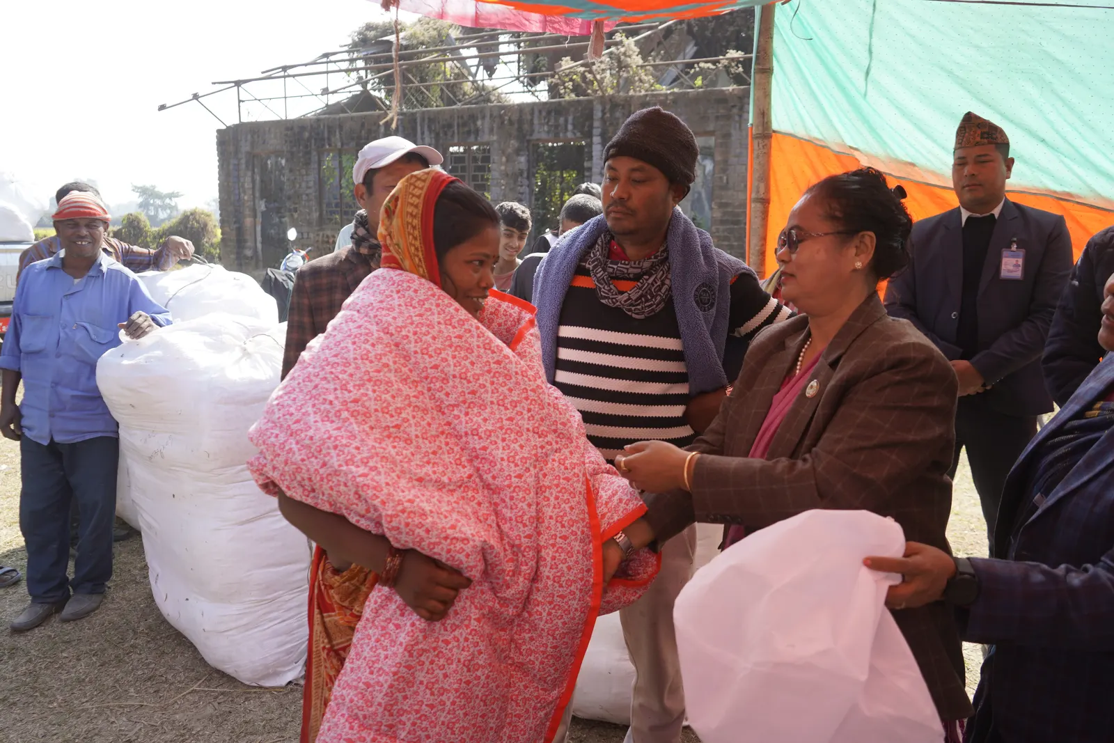 Warm Clothing Distribution Program by FORWARD with Support from MetLife 17