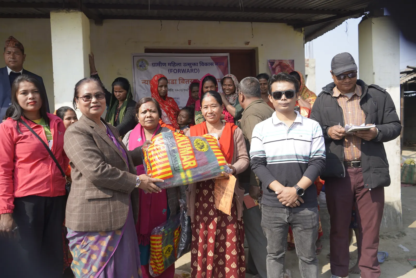 Warm Clothing Distribution Program by FORWARD with Support from MetLife 27
