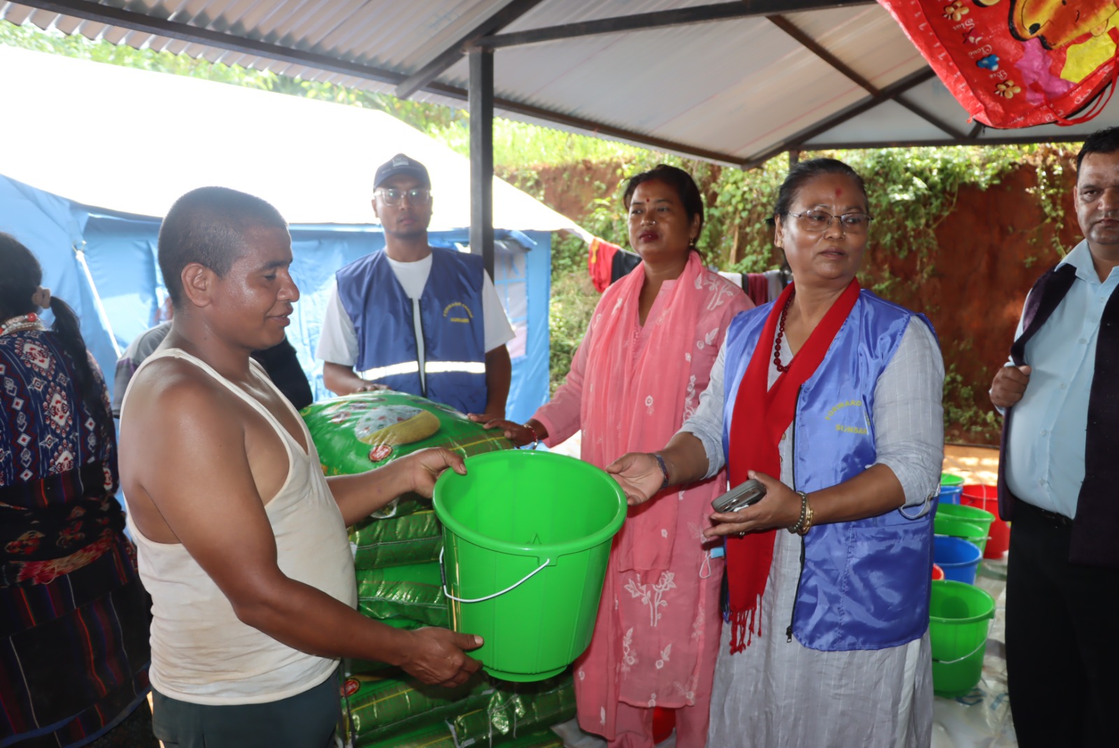 Relief Materials Distributed to Around 300 Families Affected by the Devastating Rasuwa–Bhotekoshi Floods in Rasuwa and Nuwakot 9