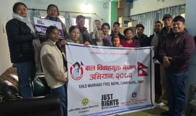 Strengthening Community Action and Stakeholder Collaboration to End Child Marriage and Promote Child Protection in Koshi Province 1