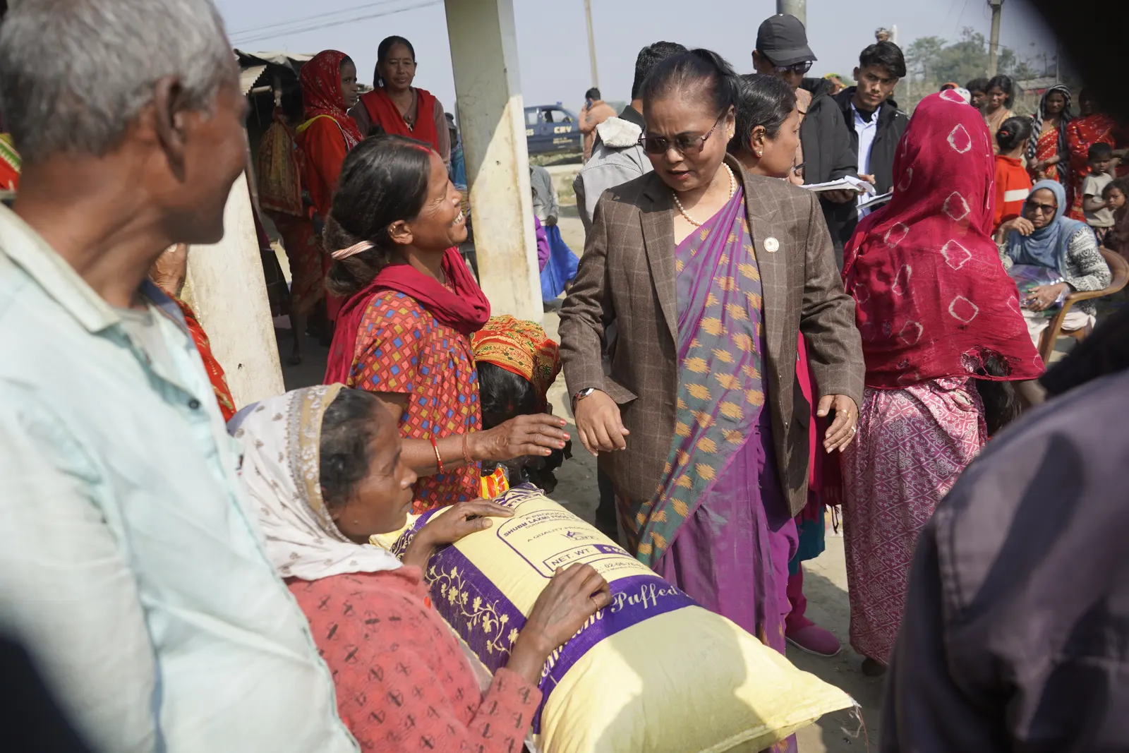 Warm Clothing Distribution Program by FORWARD with Support from MetLife 12