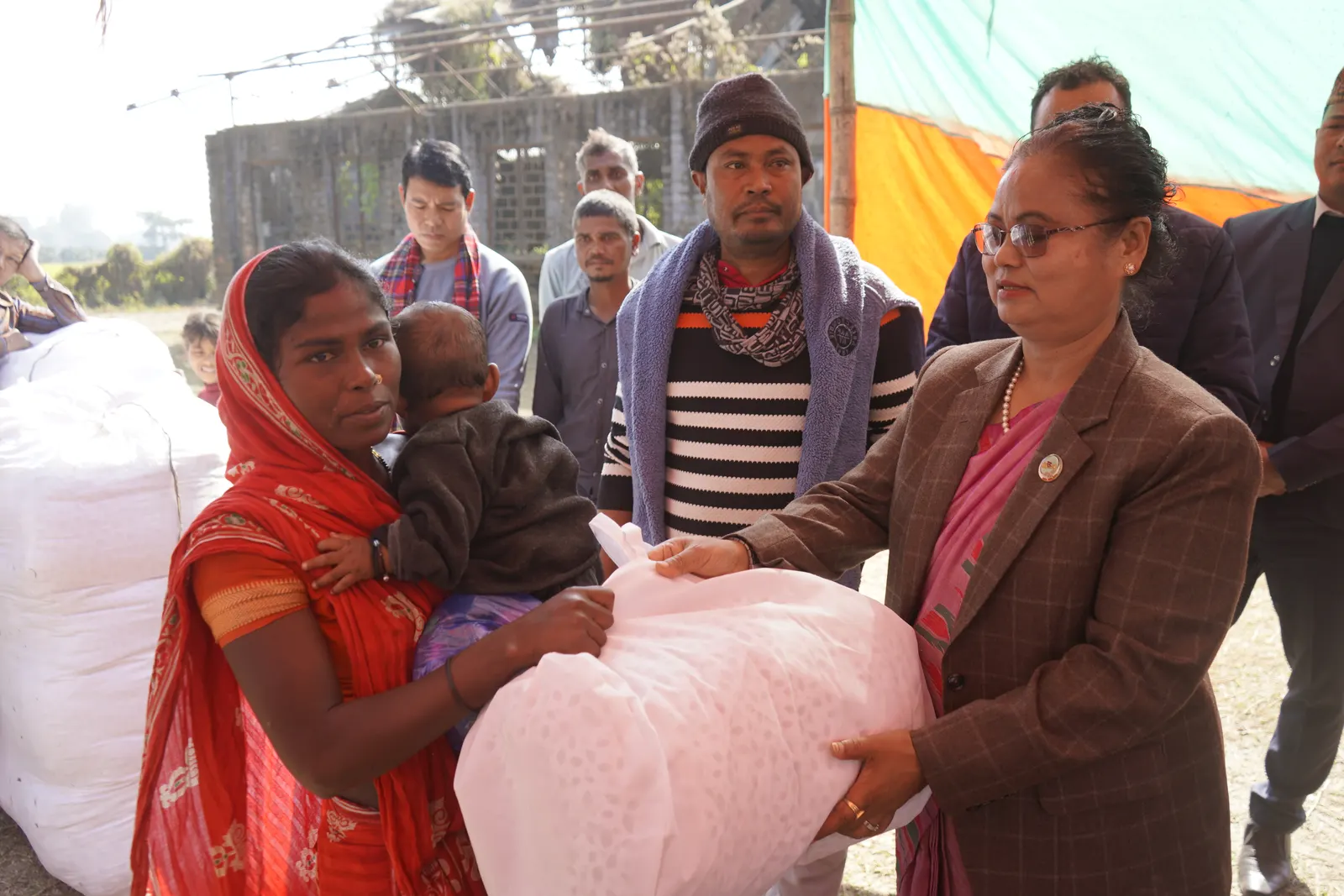 Warm Clothing Distribution Program by FORWARD with Support from MetLife 5