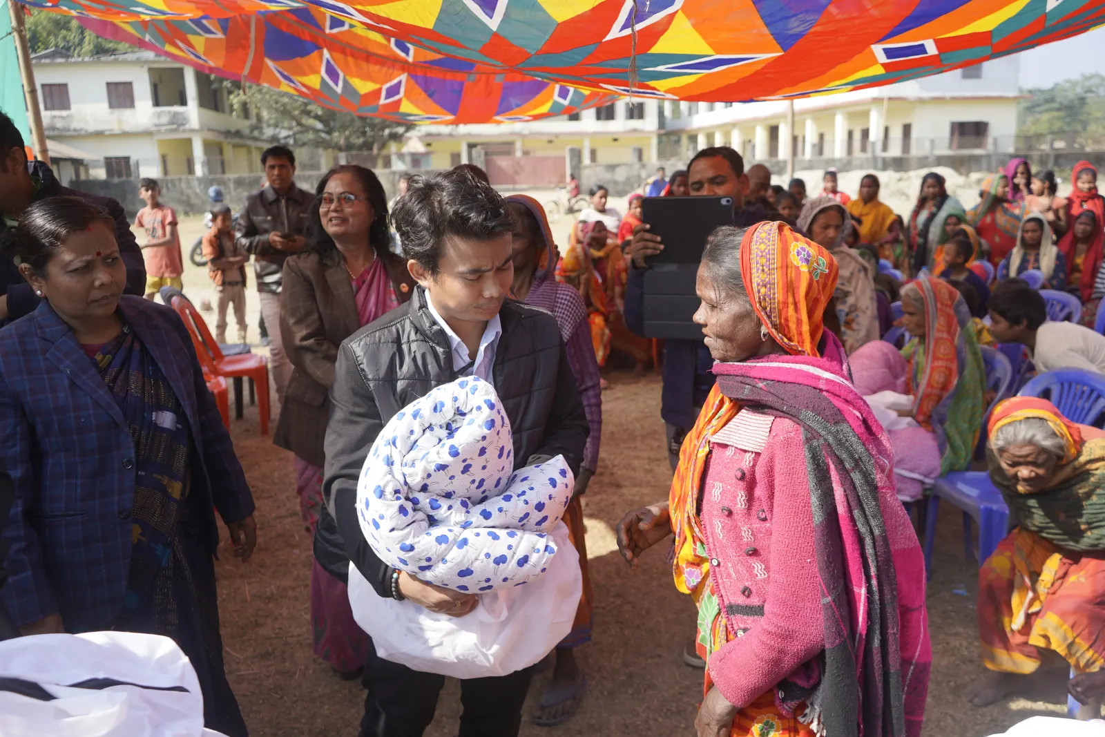 Warm Clothing Distribution Program by FORWARD with Support from MetLife 16