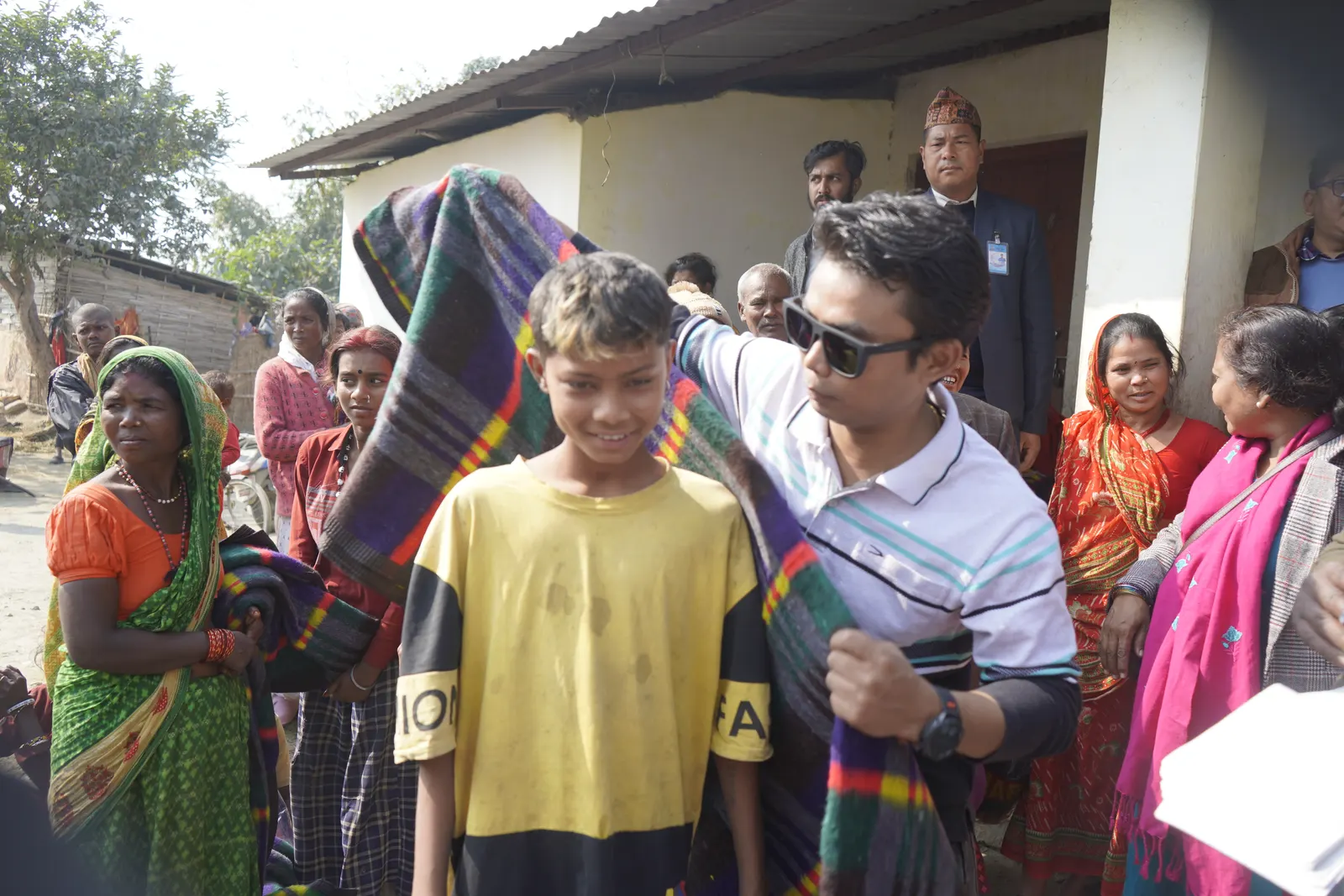 Warm Clothing Distribution Program by FORWARD with Support from MetLife 7